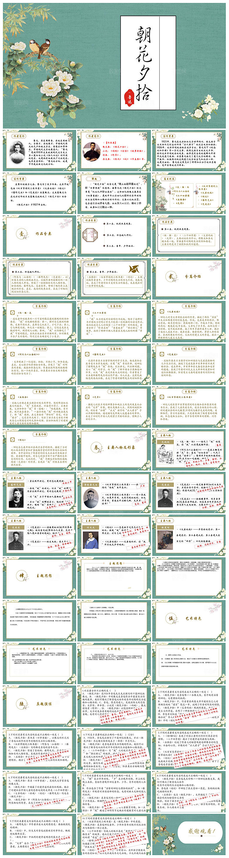 七年级语文鲁迅名著朝花夕拾导读知识课件