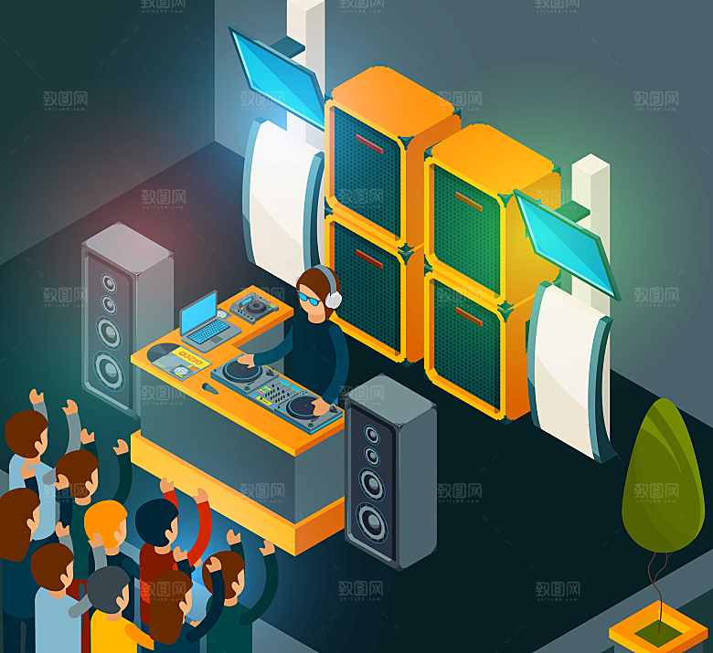 等距音乐节演唱会街头演出驻唱歌剧素材