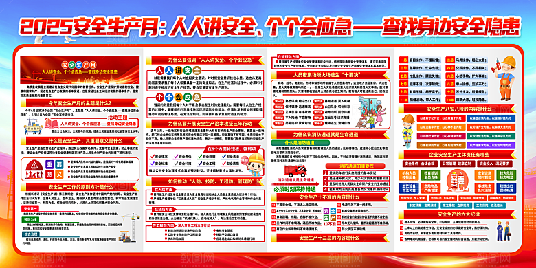 全国安全生产月主题