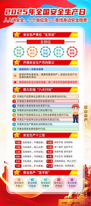 全国安全生产月主题