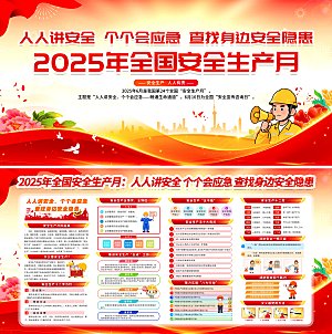 全国安全生产月主题
