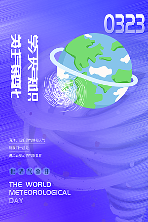 环保湿地动物森林气象海洋日保护环境海报