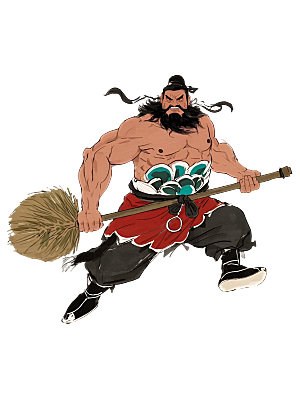 复古古代人物PNG素材