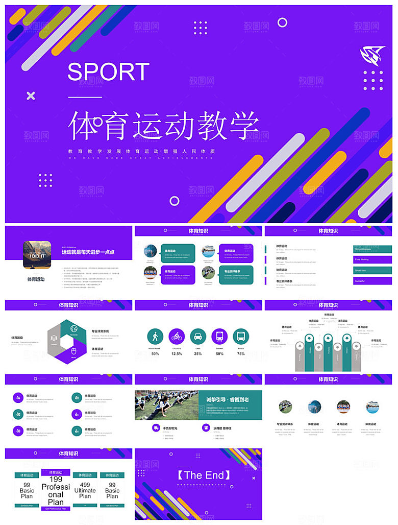 体育运动竞技健康锻炼比赛运动会教学课件