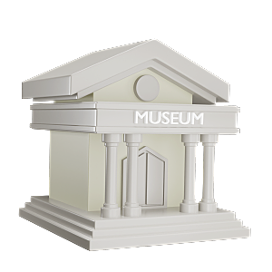卡通3D立体旅游免扣元素