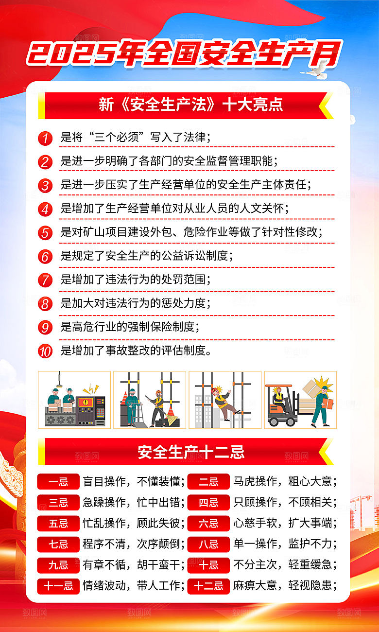 安全生月月宣传海报设计