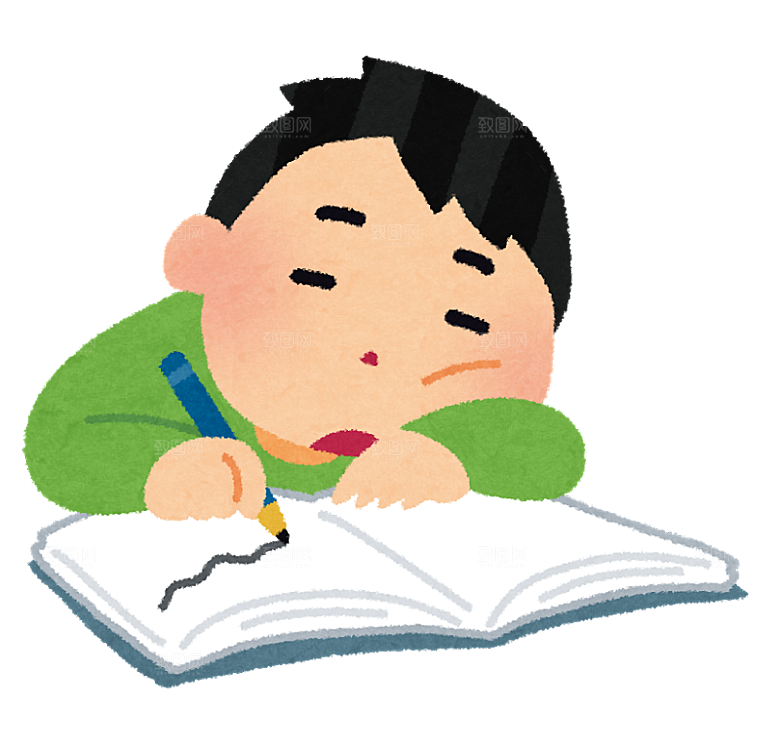 简约大气卡通可爱动物学习素材