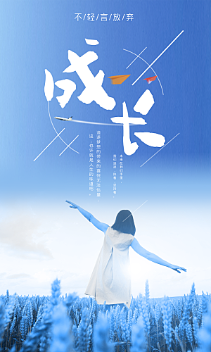 企业励志宣传海报设计