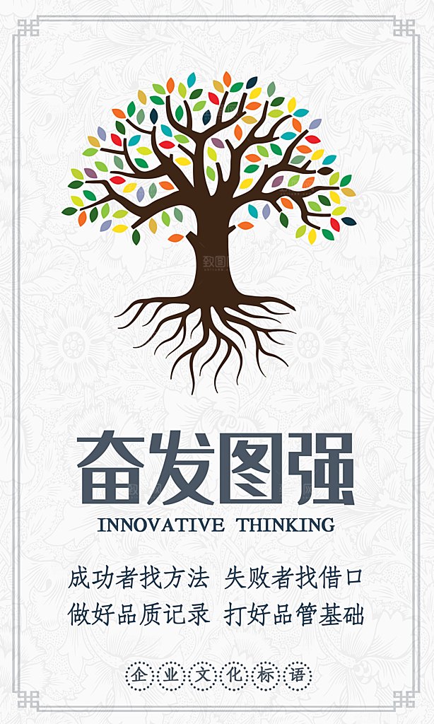 企业励志宣传海报设计