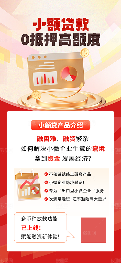 金融理财投资产品基金股票养老办卡银行海报