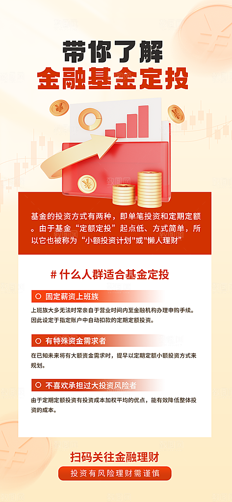 金融理财投资产品基金股票养老办卡银行海报