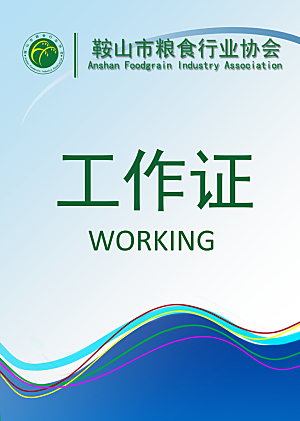 大气公司企业工作证