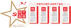 党建活动室文化墙设计
