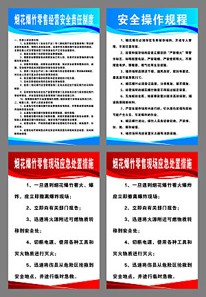 安全制度牌CDR设计