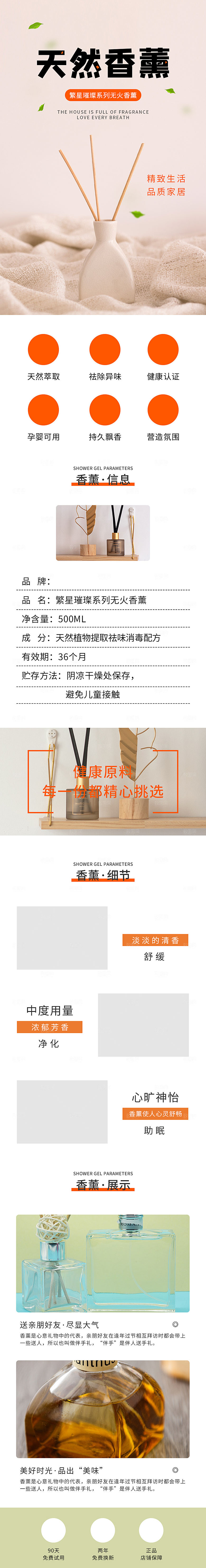 淘宝电商香水活动促销详情页