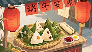 端午节粽子与传统美食