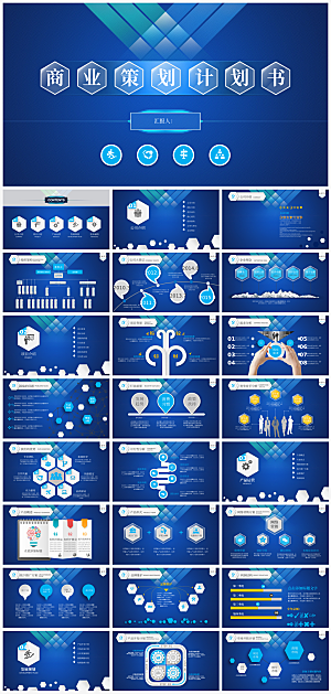 公司商业项目策划方案模板PPT