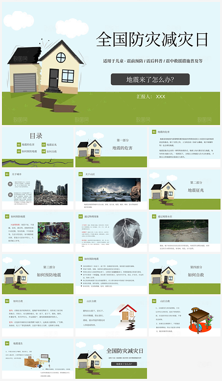 地震知识培训PPT