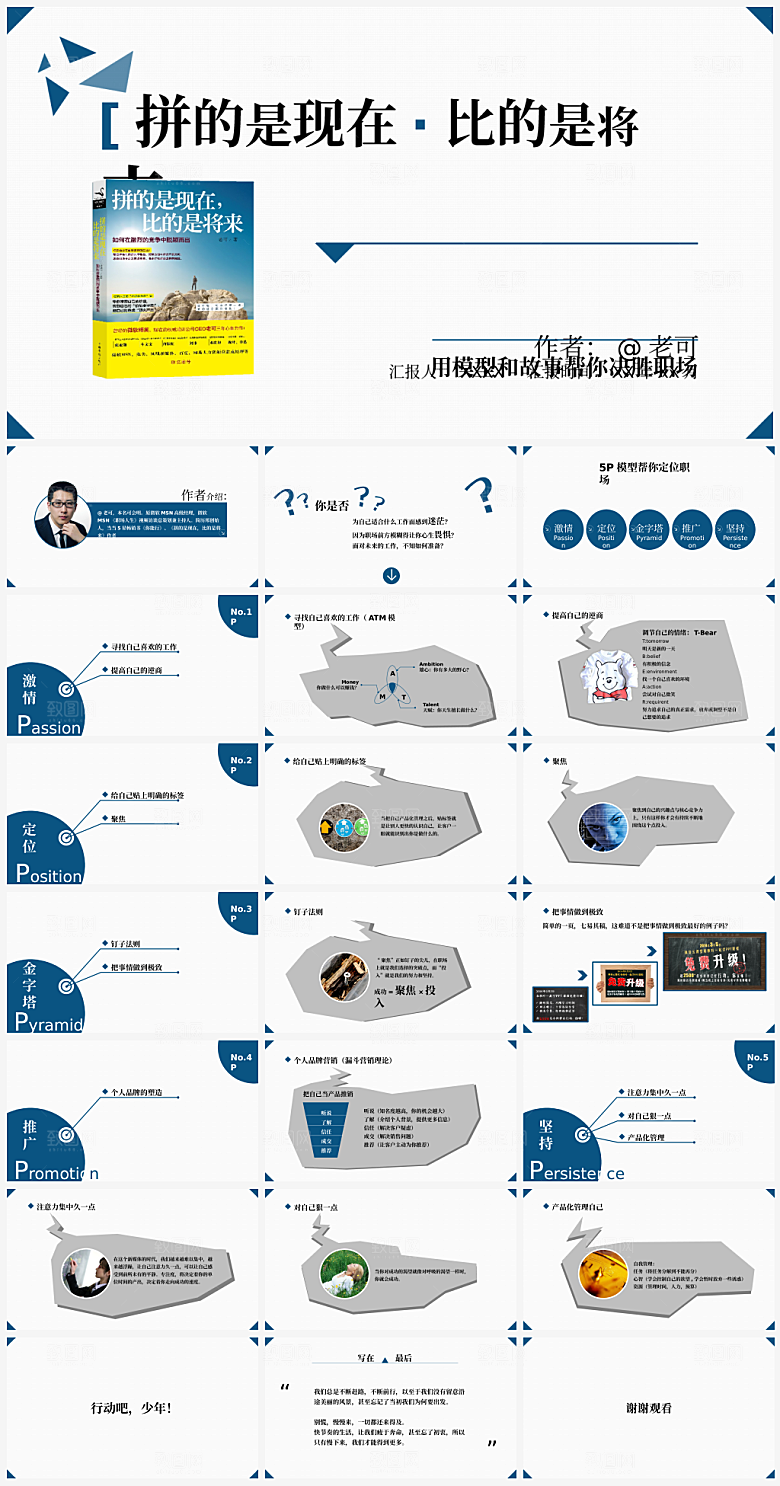 读书笔记ppt模板
