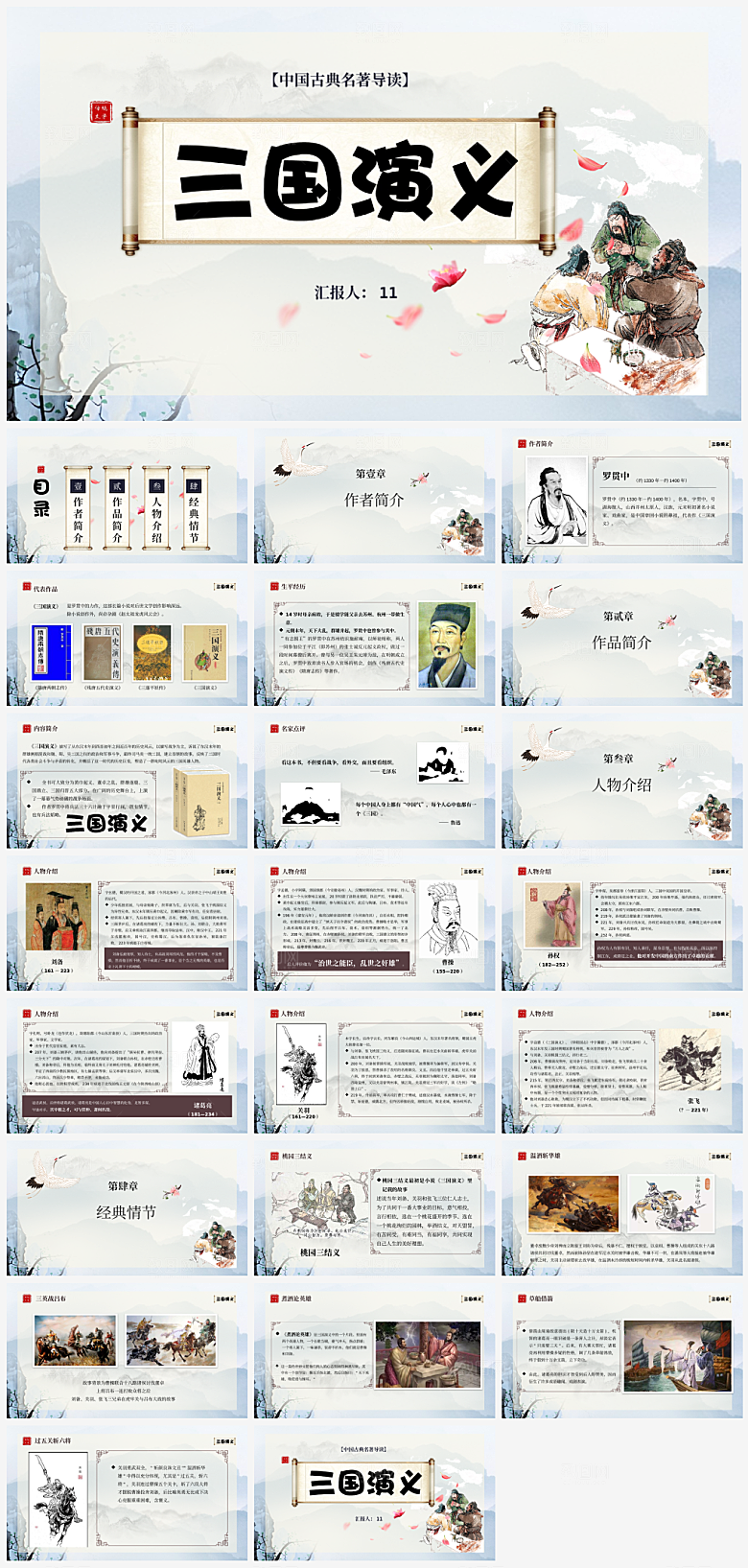 三国演义介绍PPT