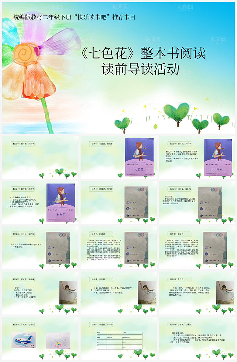 丘吉尔读书笔记PPT作品