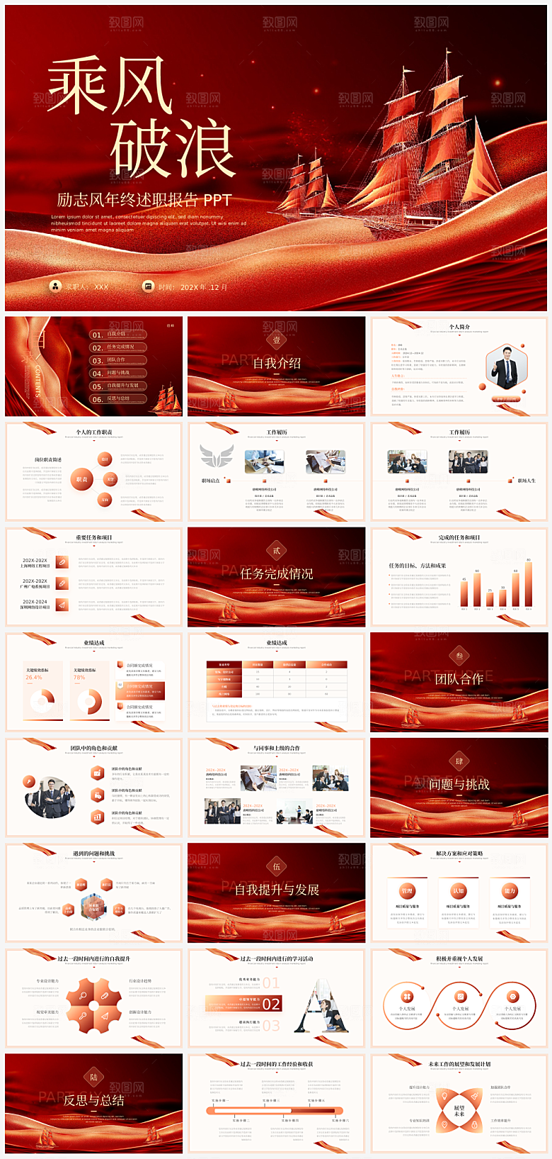 2025年终总结工作汇报ppt