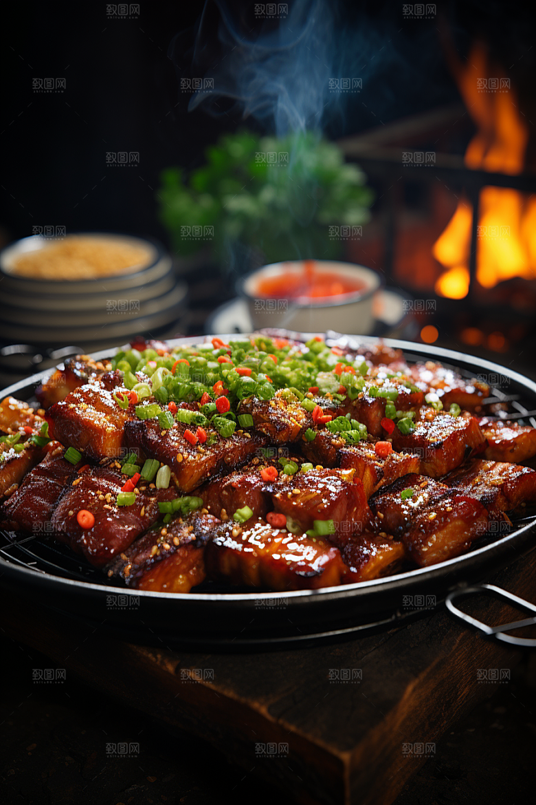 BBQ烧烤聚会高清摄影图