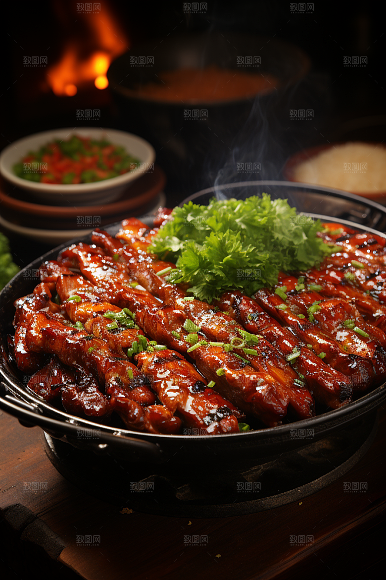BBQ烧烤广告高清摄影图