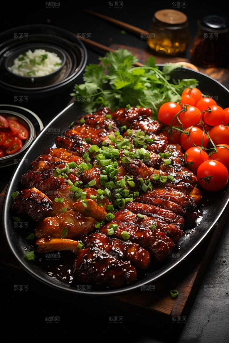 BBQ烧烤高清肉食摄影图