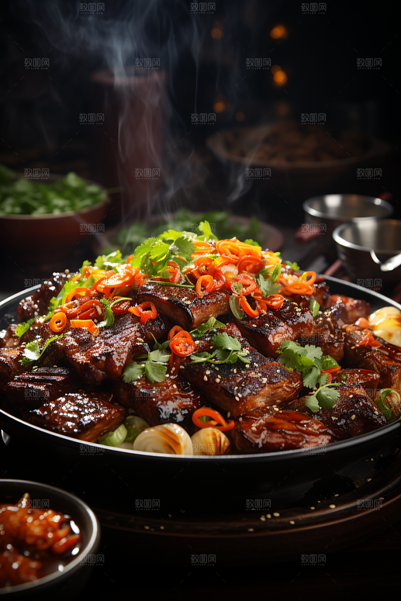 BBQ烧烤高清美味摄影图