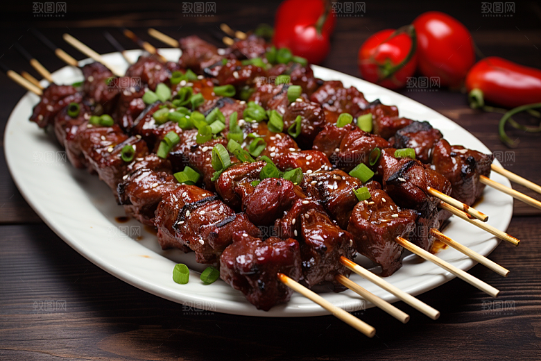BBQ烧烤火热广告摄影图