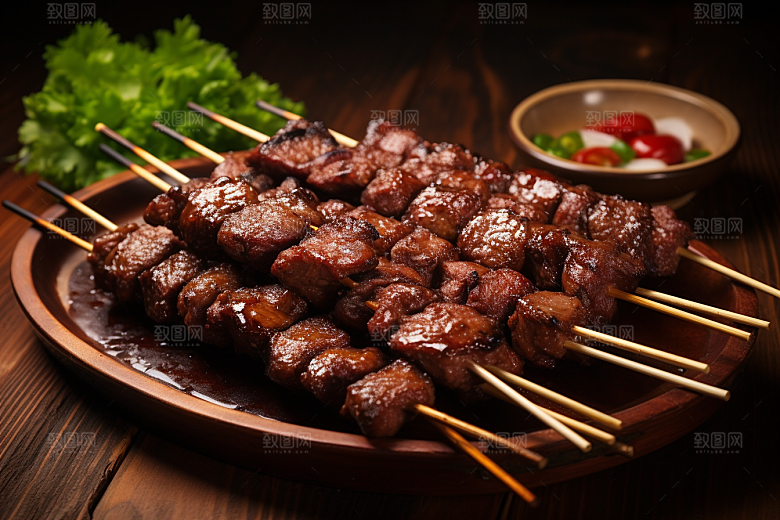 BBQ烧烤肉类聚会摄影图