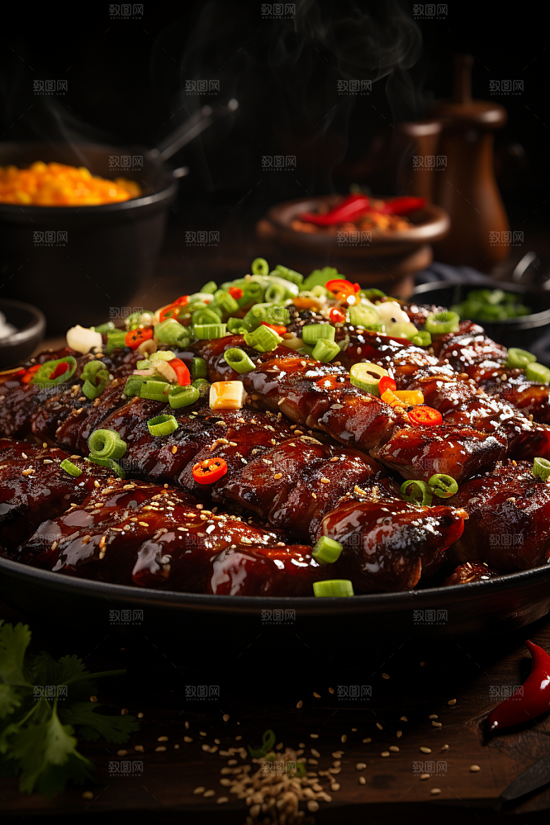 BBQ烧烤火热高清摄影图