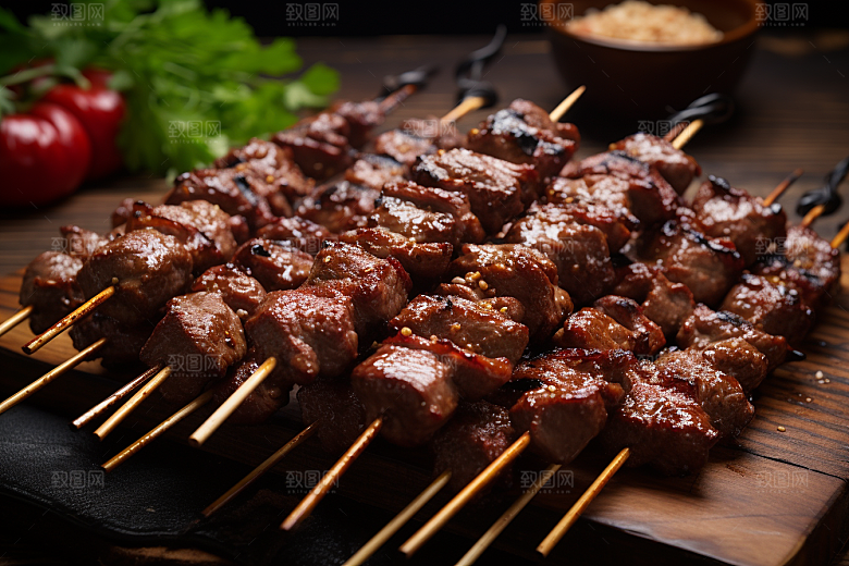 BBQ烧烤高清肉类摄影图