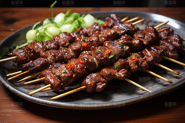 BBQ烧烤火热聚会摄影图