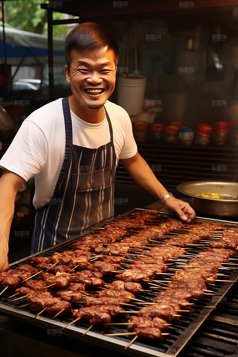 BBQ烧烤广告高清摄影图