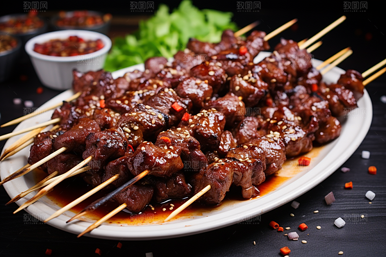 BBQ烧烤肉食高清摄影图