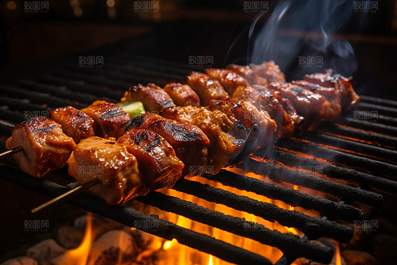 BBQ烧烤高清美食摄影图