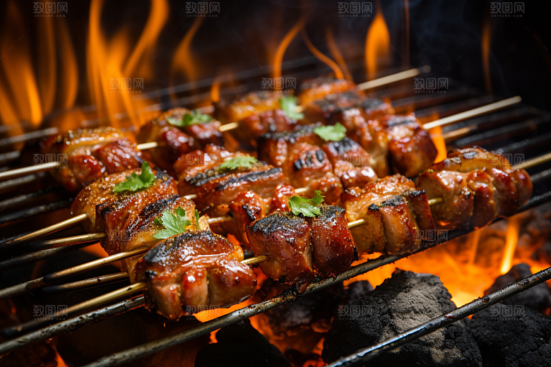 BBQ烧烤广告高清摄影图