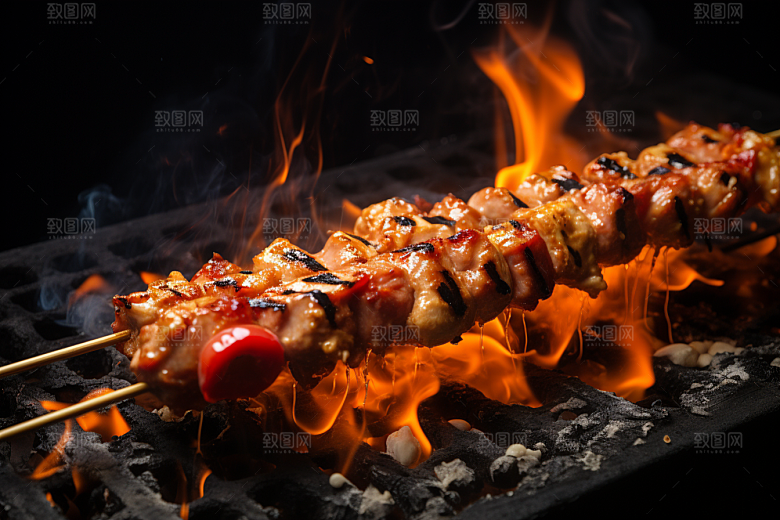 BBQ烧烤高清美味摄影图
