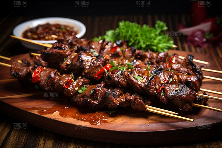 BBQ烧烤广告火热摄影图