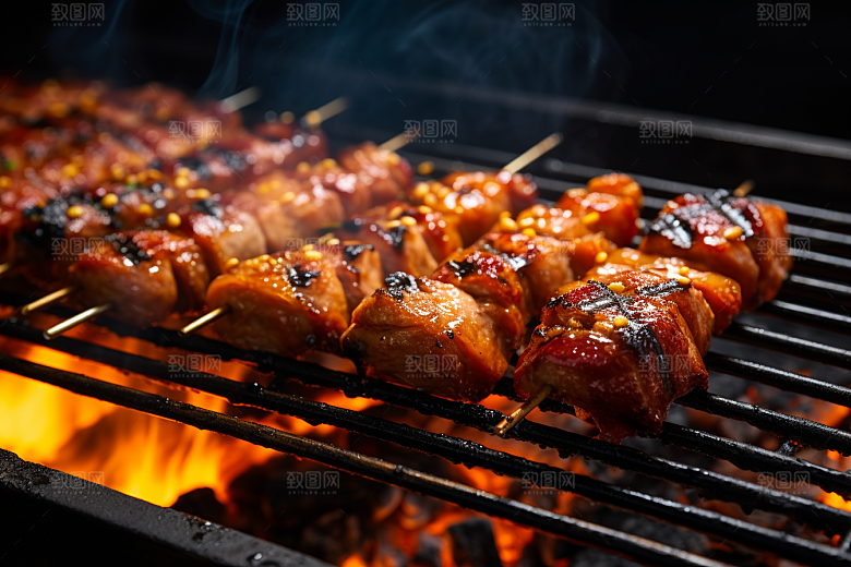 BBQ烧烤美食高清摄影图
