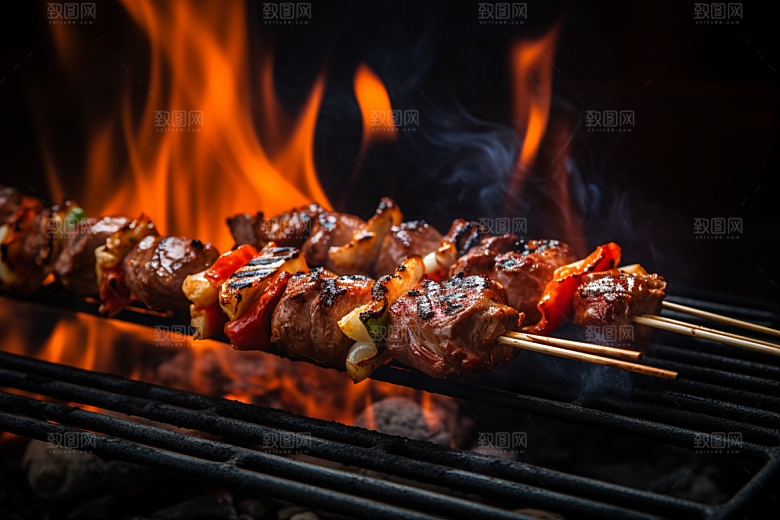 BBQ烧烤高清广告摄影图