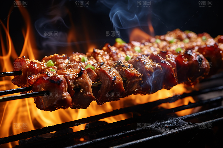 BBQ烧烤高清美味摄影图