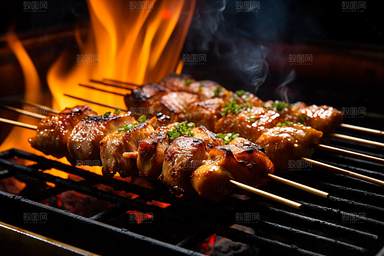 BBQ烧烤高清美味摄影图