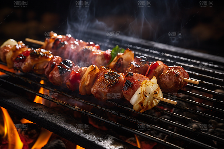 BBQ烧烤高清美味摄影图
