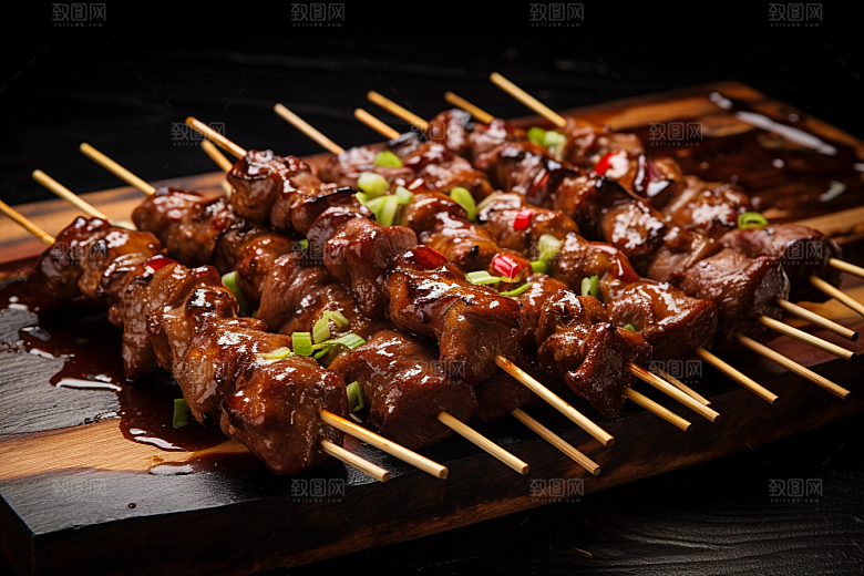 BBQ烧烤火热火辣摄影图