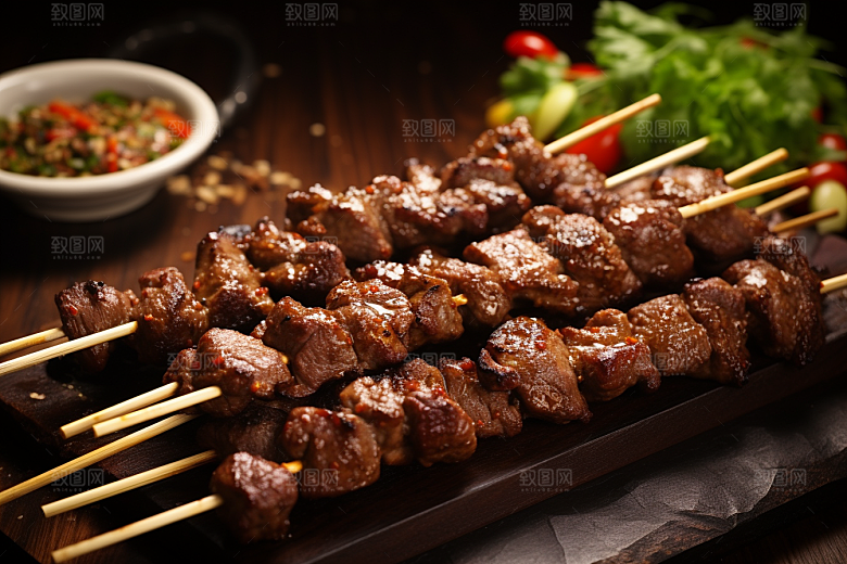 BBQ烧烤聚餐广告摄影图