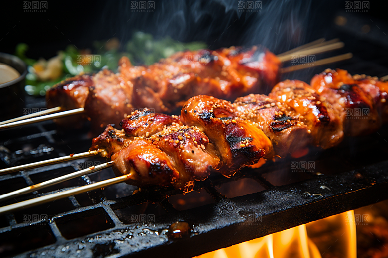 BBQ烧烤美味高清摄影图