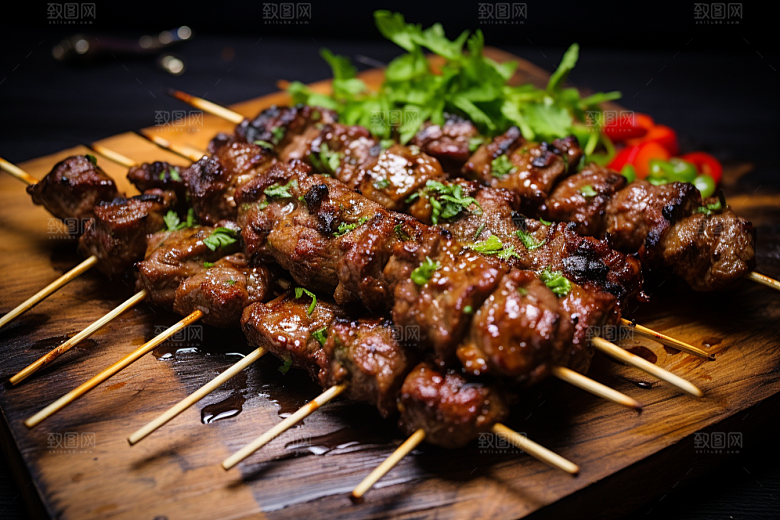 BBQ烧烤聚餐聚会摄影图